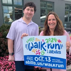 We're proud to spotlight Riverview Alum Sam Parks today for being named as the ambassador for The 19th annual Walk/Run for Abilis, held on October 13th. Sam began his journey with @abilis_us in Project SEARCH, and has since been a part of their REACH program. 

Quoted from the article linked in our bio: 
“We are thrilled to have Sam Parks as our 2024 Walk/Run for Abilis Ambassador,” said Amy Montimurro, CEO and president of Abilis (pictured in the photo with Sam). “Sam exemplifies all of the wonderful skills and positive attributes we love to see in our community members,” she added. “He is dedicated, thoughtful, hardworking, reliable, social and happy. We are so proud of his hard work in the Project SEARCH program at Stamford Hospital and being an active community member in our REACH program, showing everyone that he can live and work independently with the supports Abilis provides. We’re excited to showcase Sam’s abilities at this year’s Walk/Run for Abilis as our official ambassador.”

Click the link in bio for more information! 

#riverviewschool #abilis #walkrunforabilis #projectsearch #riverviewalumni